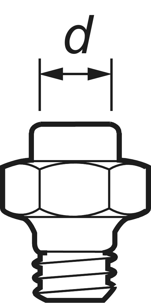 Threaded lap joint union WN 110  flat seat AG  black 2    "